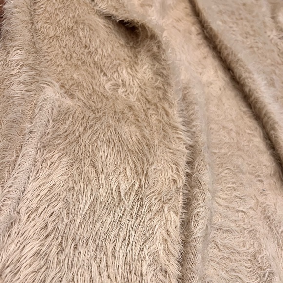 Tan Soft Knit Long Cardigan - Picture 4 of 4